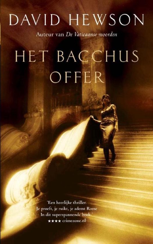 Nic Costa - Het Bacchus offer - cover