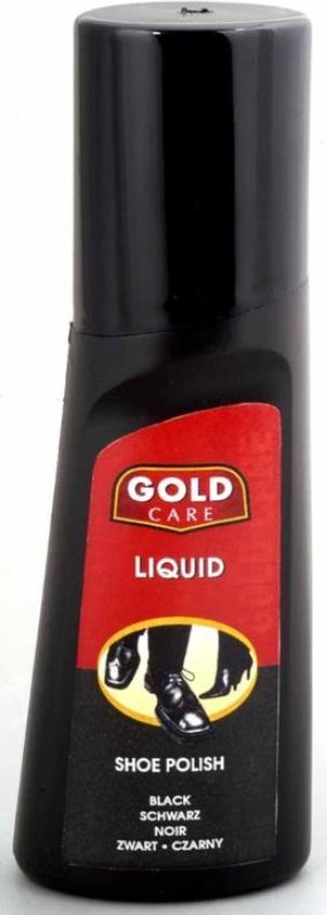 Gold Liquid Shoe Polish 75ml