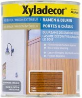 Xyladecor Ramen & Deuren - Decoratieve Houtbeits - Teak - 0.75L