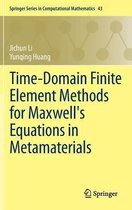 Time-Domain Finite Element Methods for Maxwell's Equations in Metamaterials