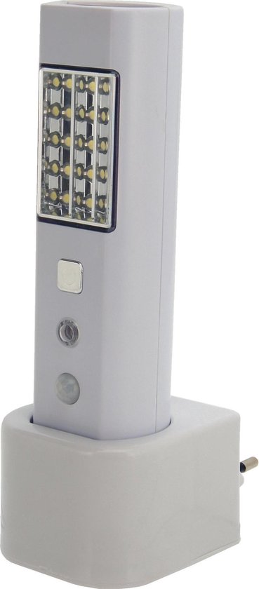 PROFILE noodverlichtingslamp LED - met sensor - zowel oplaadbare zaklamp  als nachtlampje | bol