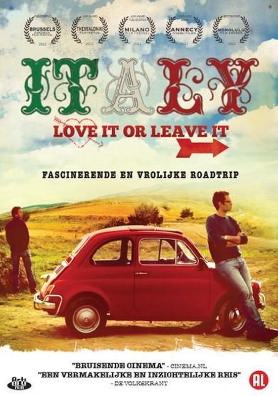 Cover van de film 'Italy - Love It Or Leave It'