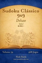 Sudoku Classico 9x9 Deluxe - Dificil - Volume 54 - 468 Jogos
