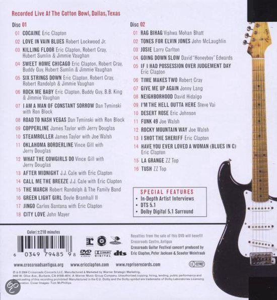 Eric Clapton - Crossroads Guitar Festival 2004, various artists | Muziek |  bol.com