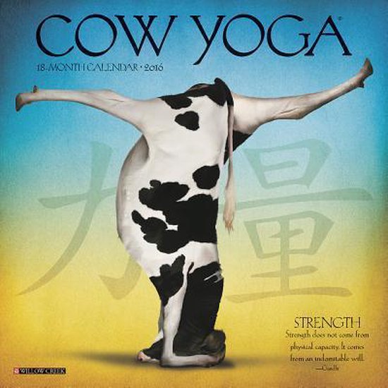 Cow Yoga Mini Calendar, Not Available 9781623439101 Boeken