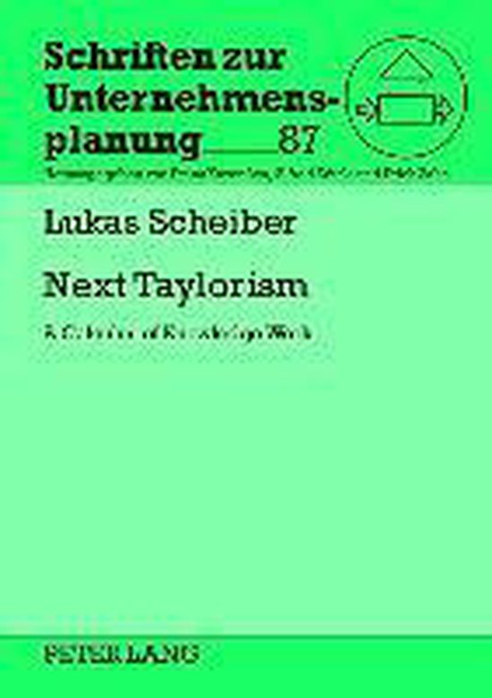 Next Taylorism - cover