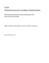 Modeling and Optimum Time Performance for Concurrent Processing