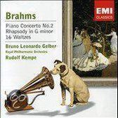 Brahms: Piano Concerto No. 2; Rhapsody in G minor; 16 Waltzes