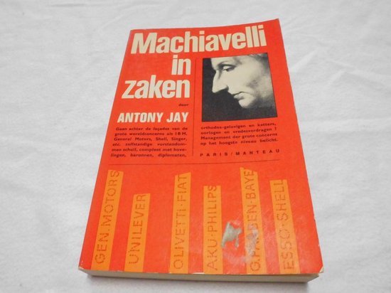 9789060061350 - Machiavelli in zaken