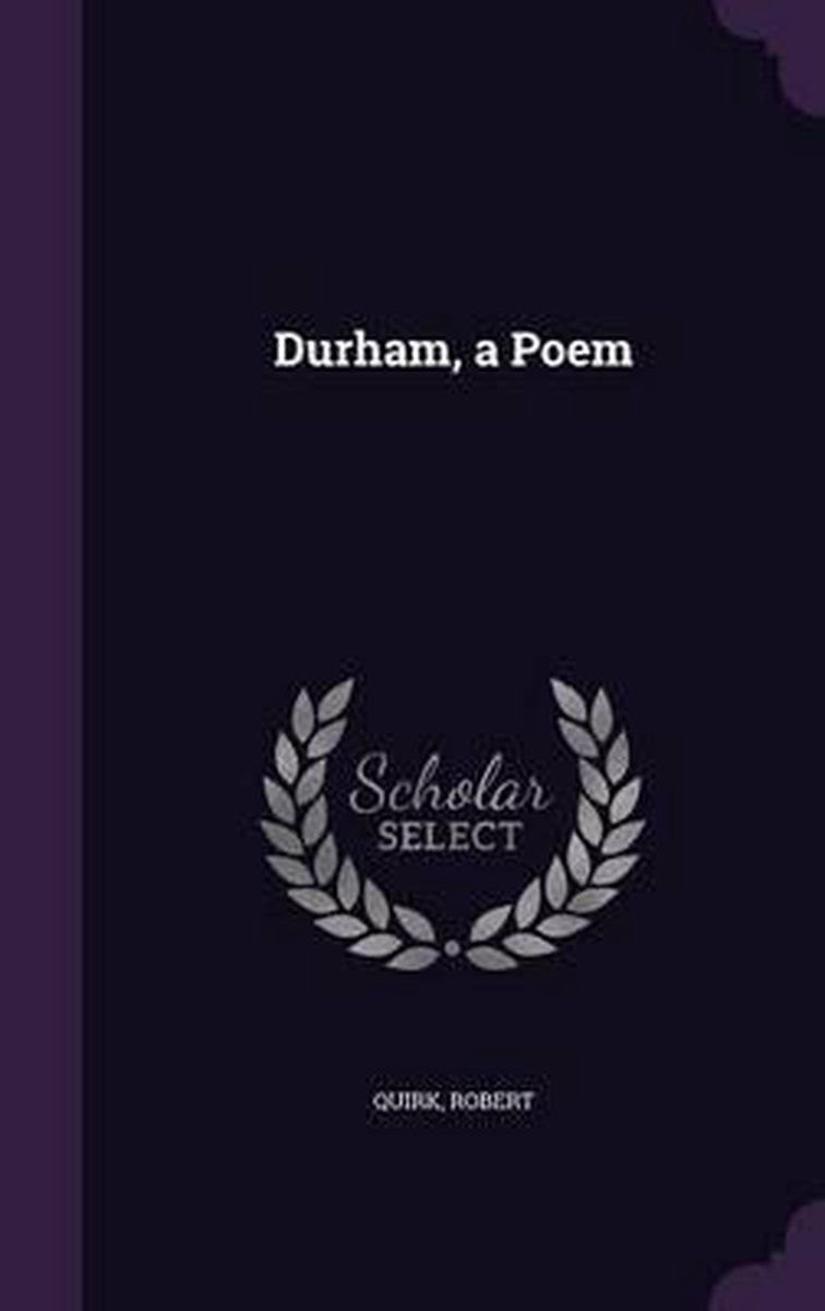 Durham, a Poem op Prijzenvolger.com