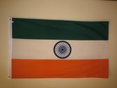 Indiaase vlag van India 90 x 150 cm