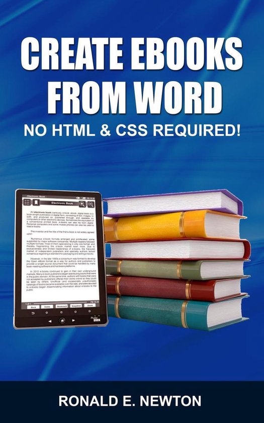 Creating eBooks from Word: No HTML & CSS Required - cover