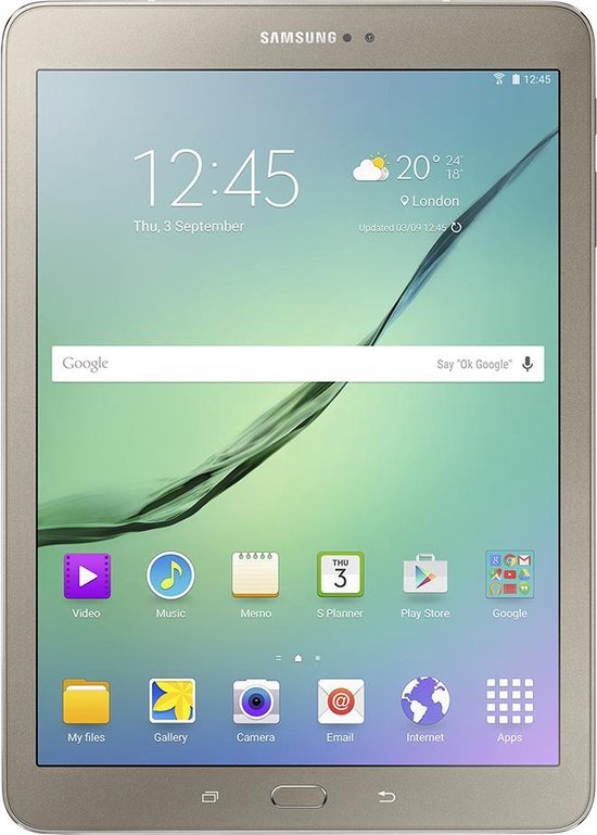 Optimaal Modderig veer Samsung Galaxy Tab S2 (VE) - 9.7 inch - WiFi - 32GB - Goud | bol.com