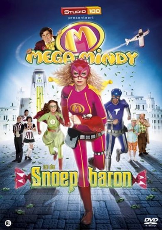 Cover van de film 'Mega Mindy En De Snoepbaron'