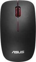 Bol.com ASUS WT300 RF MOUSE/BK-RD muis Ambidextrous RF Draadloos Optisch 1600 DPI aanbieding