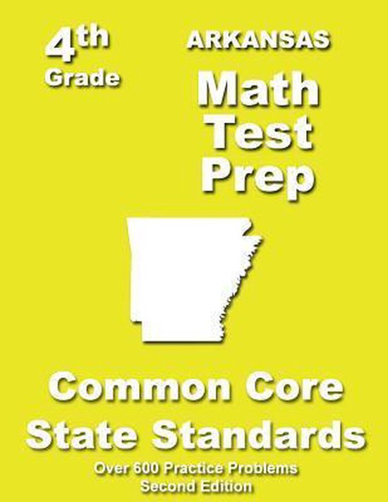 Arkansas 4th Grade Math Test Prep - cover