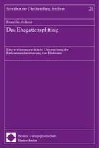 Das Ehegattensplitting