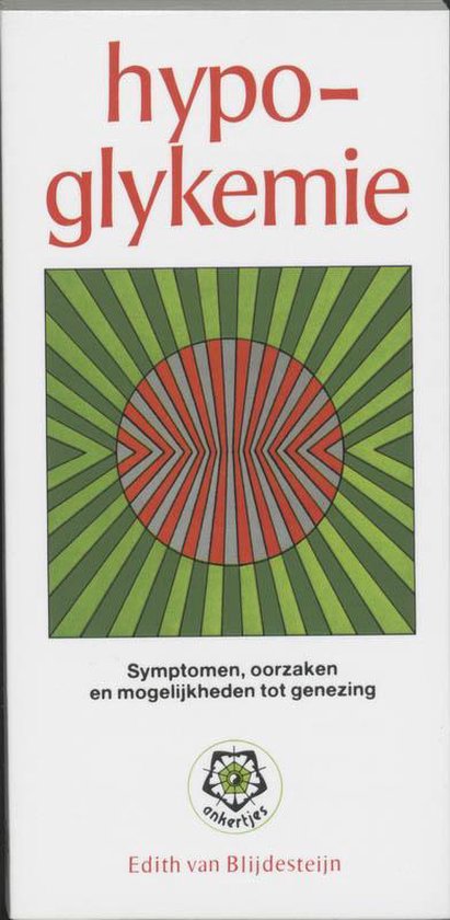 Cover van het boek 'Hypoglykemie' van Edith van Blijdesteijn