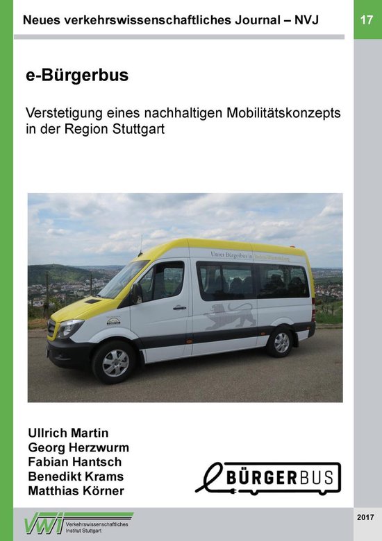 Neues verkehrswissenschaftliches Journal - Ausgabe 17 - cover