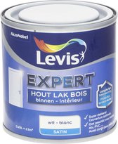 Levis Expert - Lak Binnen - Satin - Wit - 0.25L