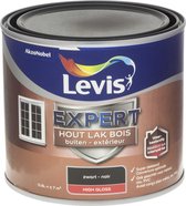 Levis Expert - Lak Buiten - High Gloss - Zwart - 0.5L