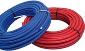 Meerlagenbuis met mantel rood (per rol 5 m) - diam. 16 mm