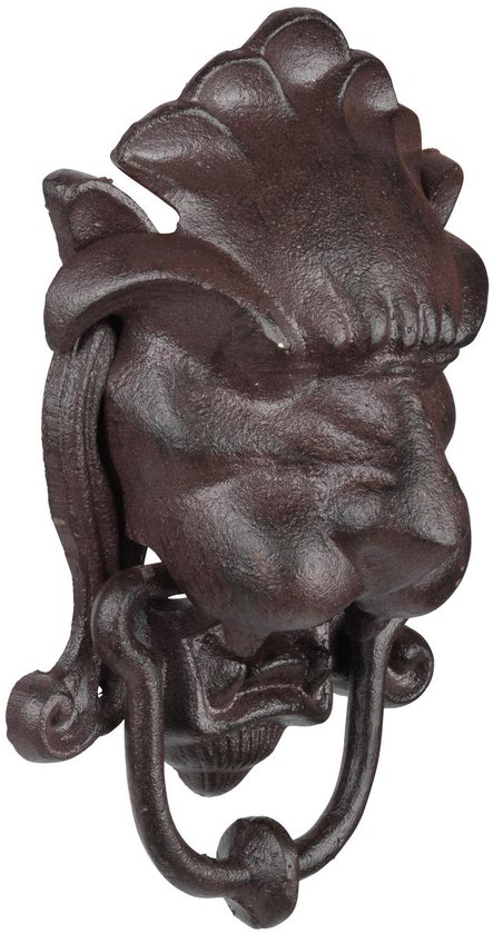 Heurtoir de porte Tête de lion en fonte
