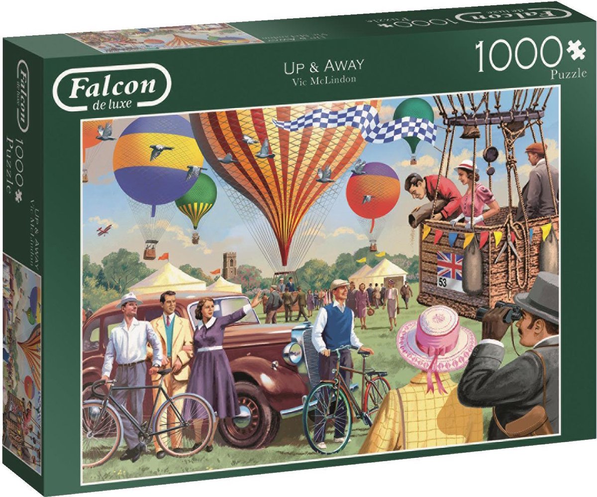 Falcon puzzel Up & Away - Legpuzzel - 1000 stukjes | bol.com