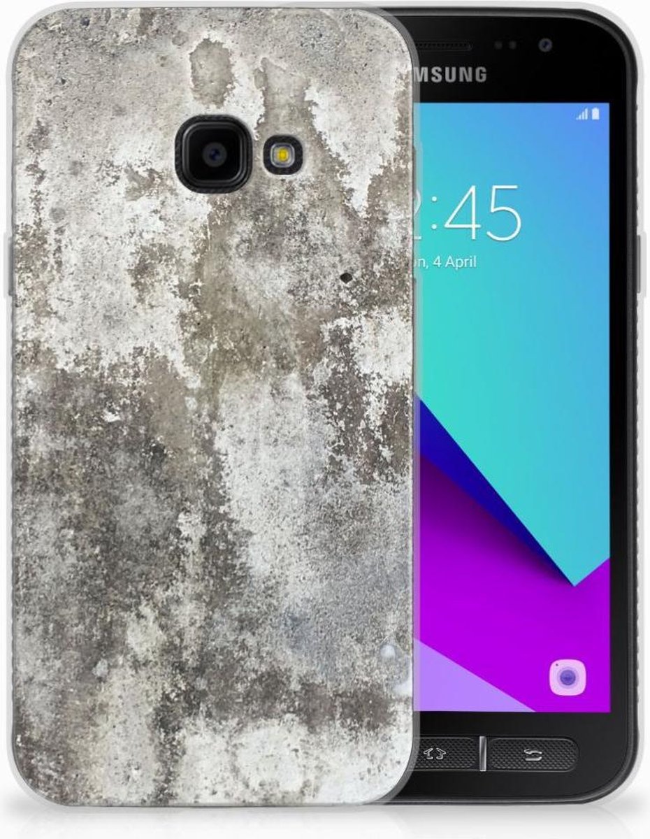 Samsung Galaxy Xcover 4 | Xcover 4s TPU Siliconen Hoesje Beton Print