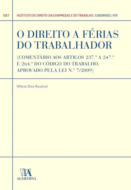 O Direito a Férias do Trabalhador - cover