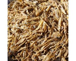 Gedroogde Visjes 1cm - 10 Liter - Schildpadvoer