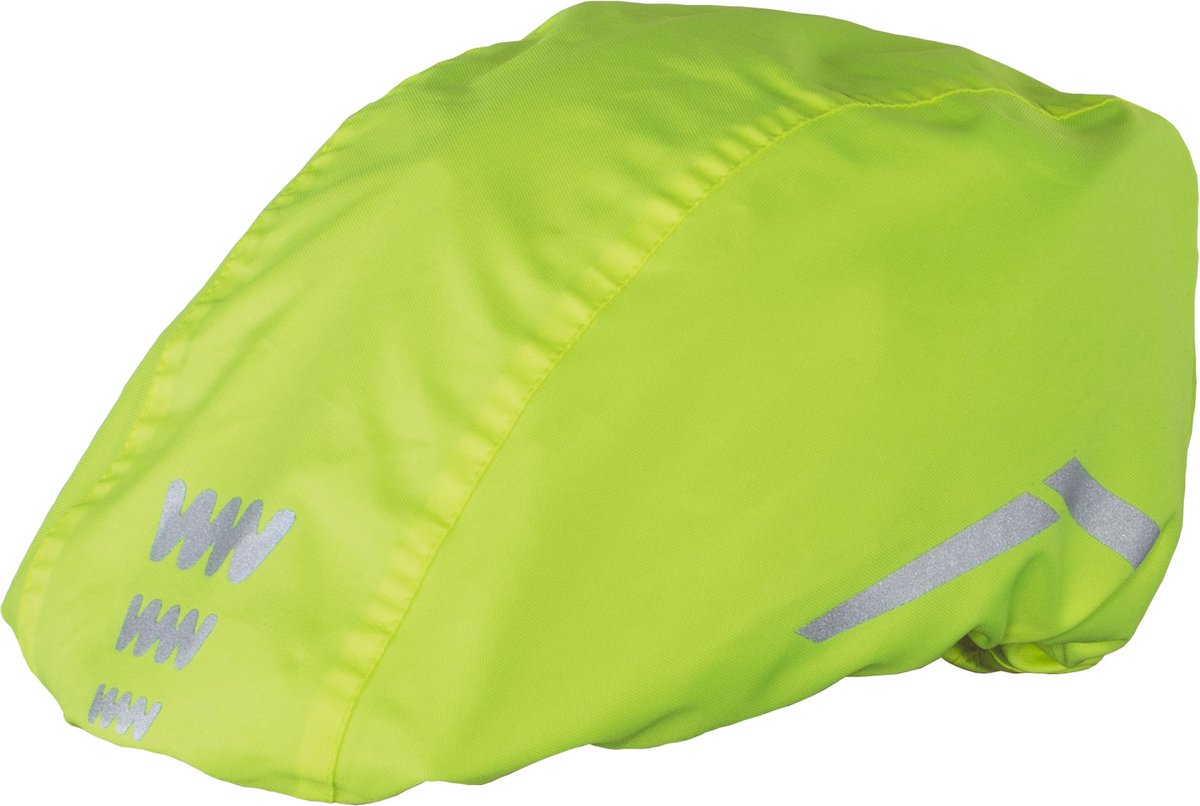 Wowow Helmovertrek - Fluo hoes helm - geel