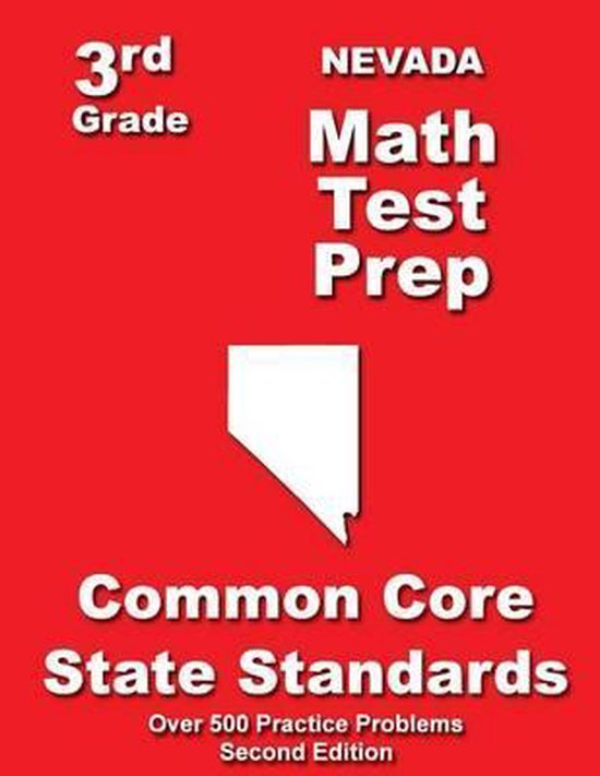 Nevada 3rd Grade Math Test Prep - cover