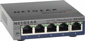 Netgear GS105E Unmanaged L2/L3 Gigabit Ethernet (10/100/1000) Grijs