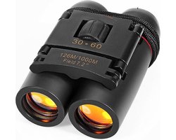 Verrekijker - Compact Verkijker Binocular Met Night Vision Nachtzicht - 30x60