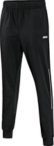 Jako - Polyester trousers Cup Junior - Sportbroeken Junior Zwart - 116 - zwart/wit