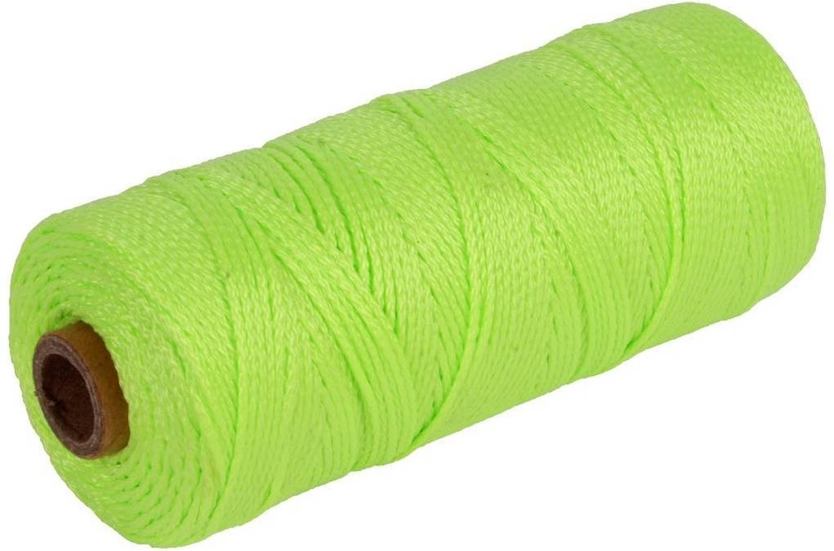 Talen Tools Touw Metselkoord / Uitzetkoord Groen 1.5 X 50 meter