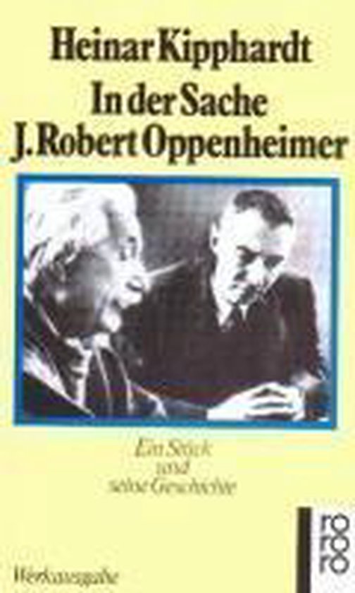 Cover van het boek 'In Der Sache J. Robert Oppenheimer'