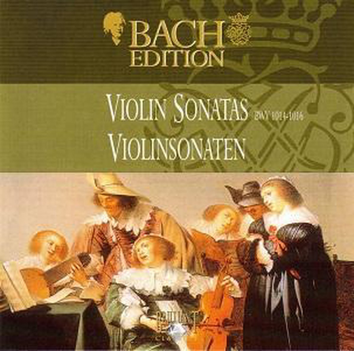 BACH - VIOLIN SONATAS BWV 1014-1016