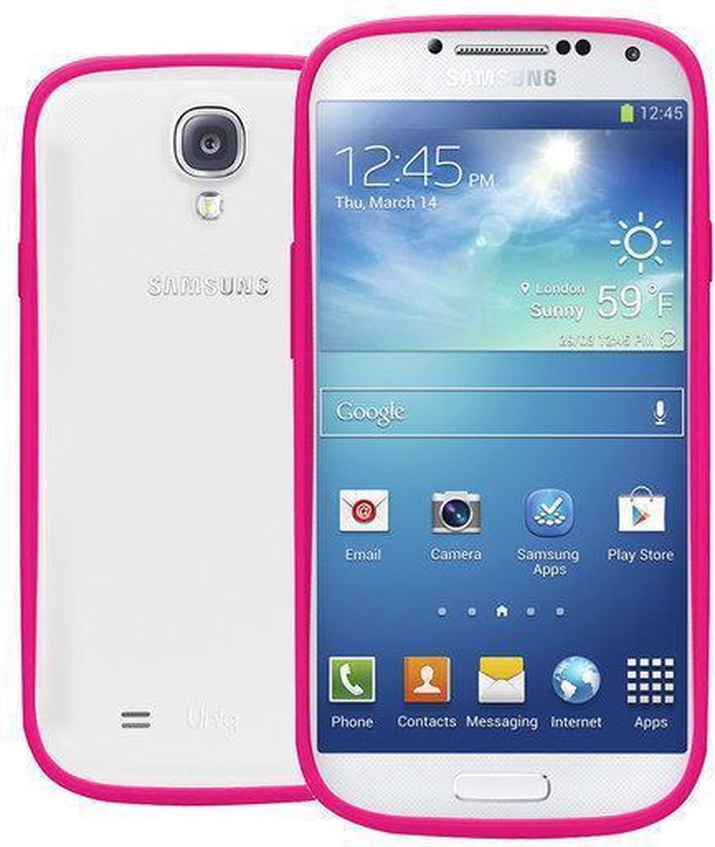 Uniq - Back To Basics Voor Samsung Galaxy S4 - Say Pink To Basics