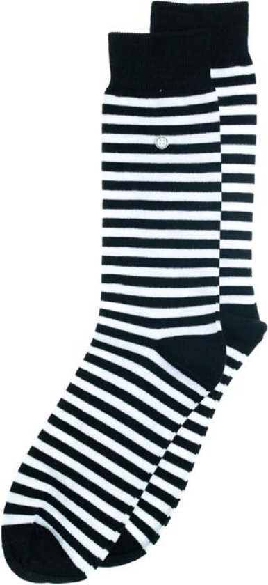 Alfredo Gonzales sokken stripes zwart & wit - 35-37