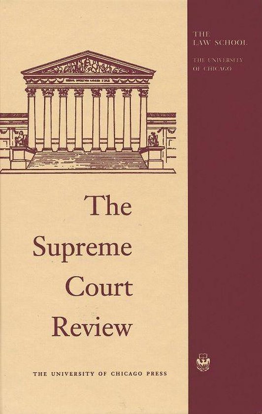 Supreme Court Review The Supreme Court Review, 2018 (ebook