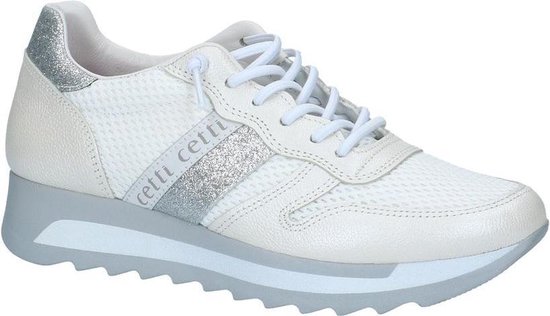 Cetti - C-847 Sra - Sneaker laag gekleed - Dames - Maat 39 - Wit - Omega  Blanco | bol.com