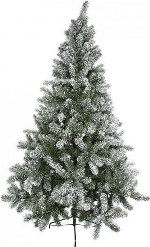 Vervorming los van wijn Luxe kerstboom met sneeuw 210 cm | bol.com
