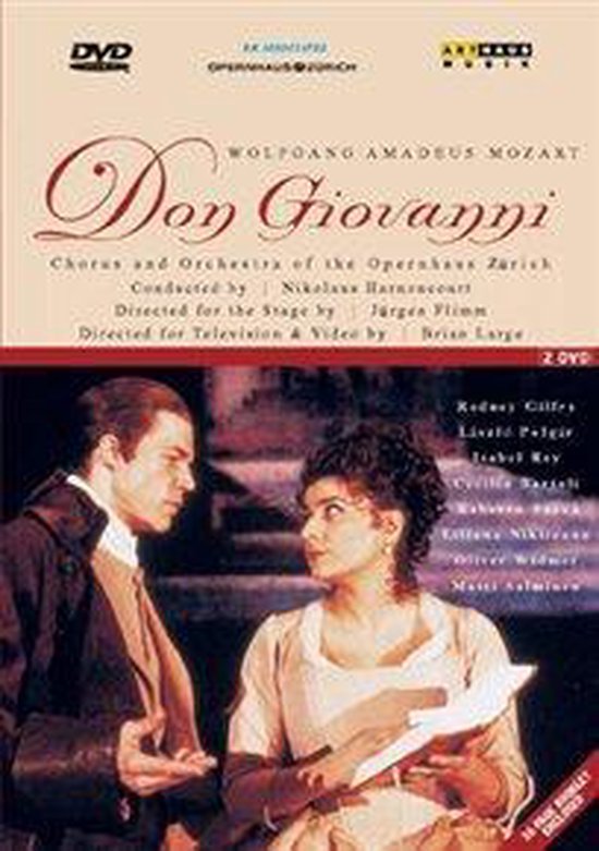 Cover van de film 'Wolfgang Amadeus Mozart - Don Giovanni'