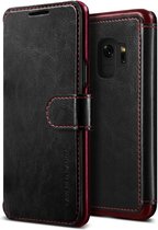 VRS Design Layered Dandy leather case Samsung Galaxy S9 - Zwart