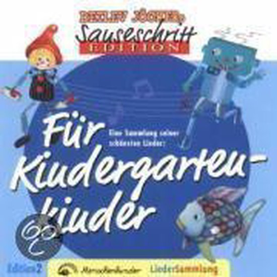 Sauseschritt Edition 2. Für Kindergarten-Kinder. Cd - cover