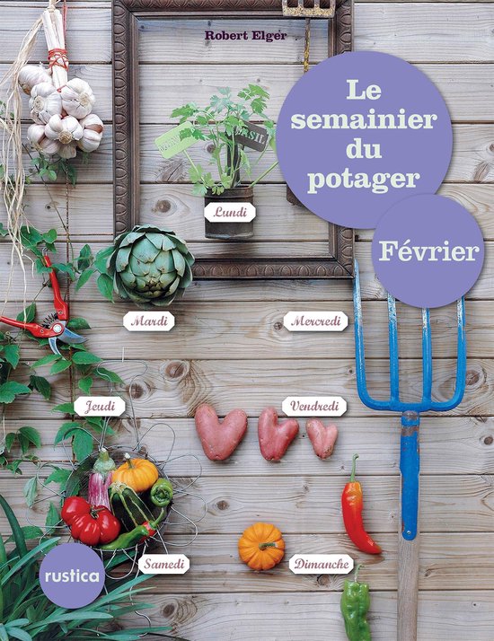 Le semainier du potager - Février - cover