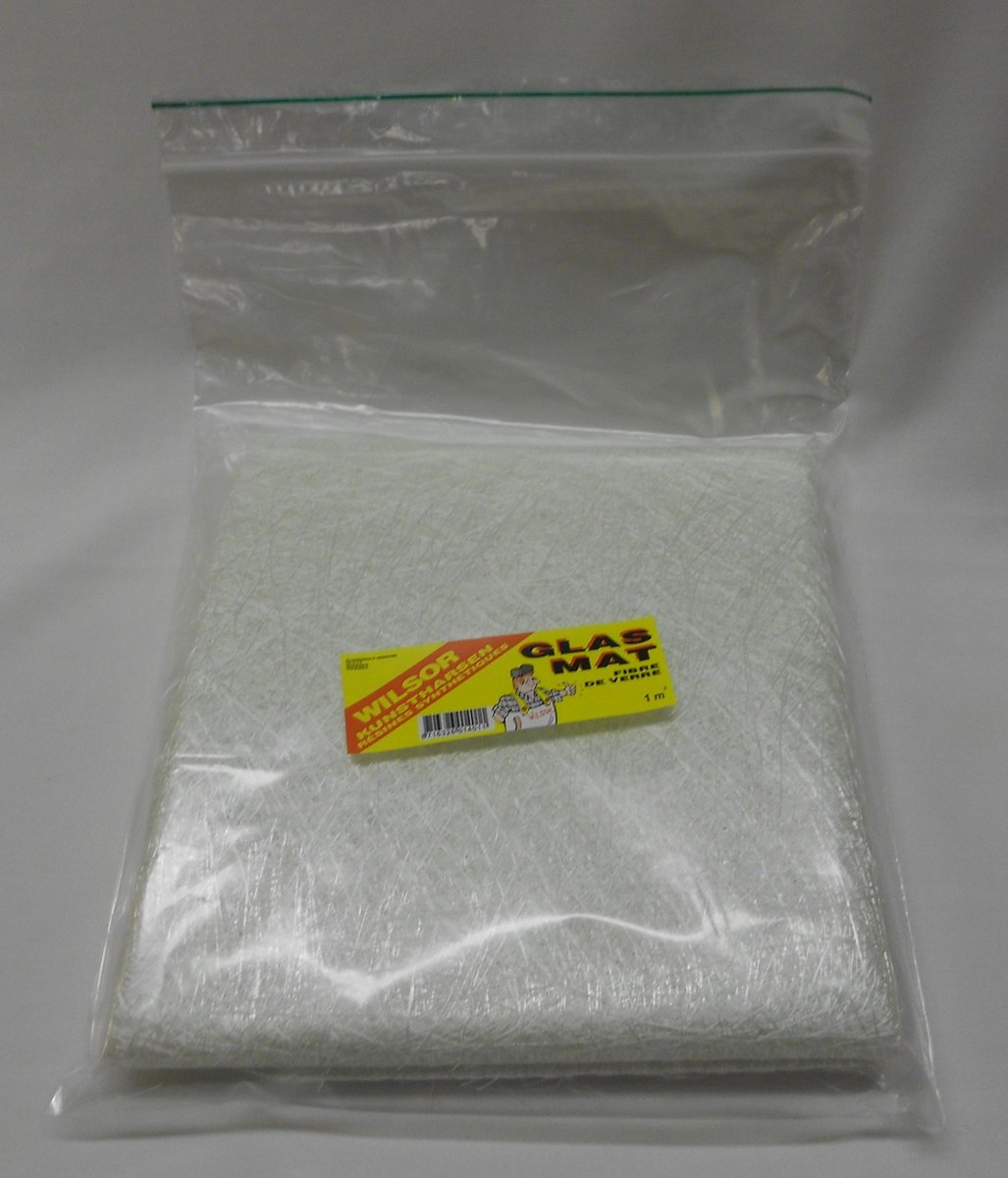 Glasmat/hakselmat 300g 1m²