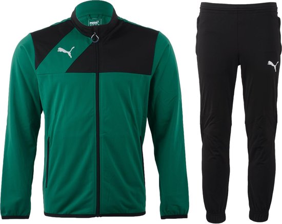 Puma Esquadra Trainingspak - Maat M - Mannen - groen/zwart | bol.com